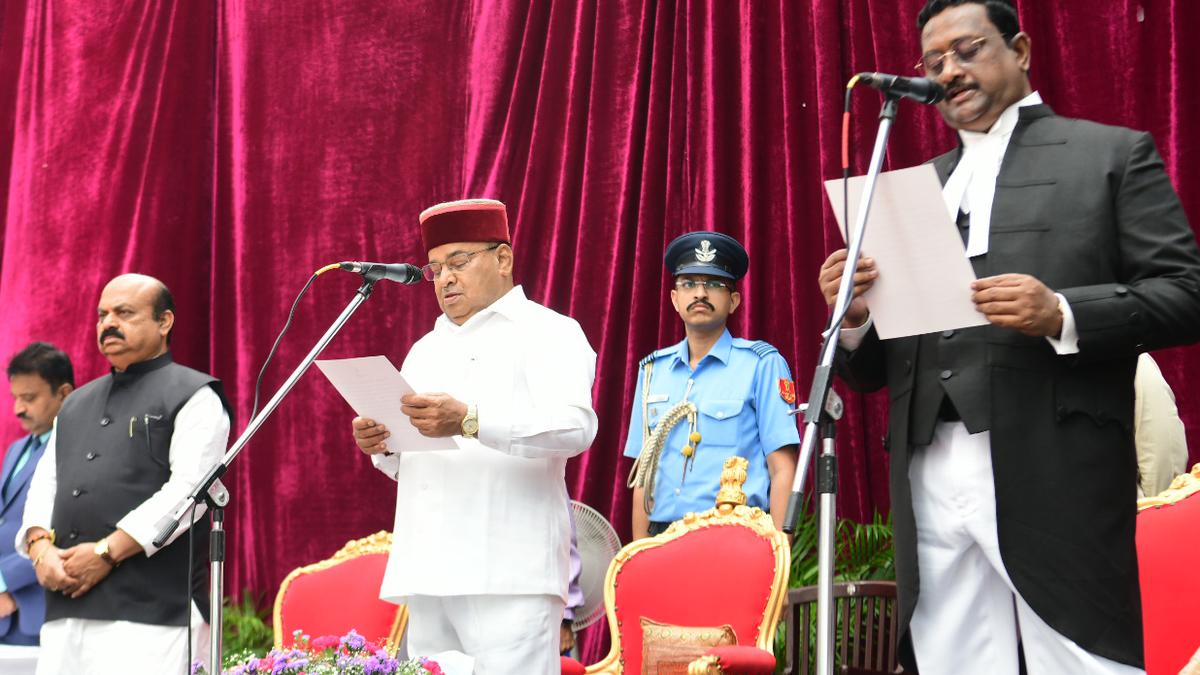 Prasanna B. Varale Takes Oath As Chief Justice - The Hindu